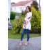 Embroidered blouse "Red Poppies Mood"